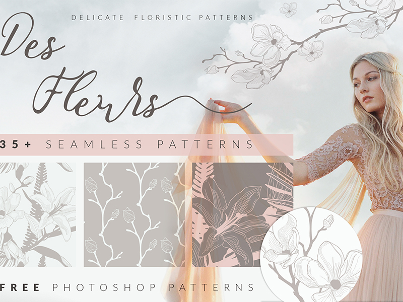 elegant seamless patterns for photoshop