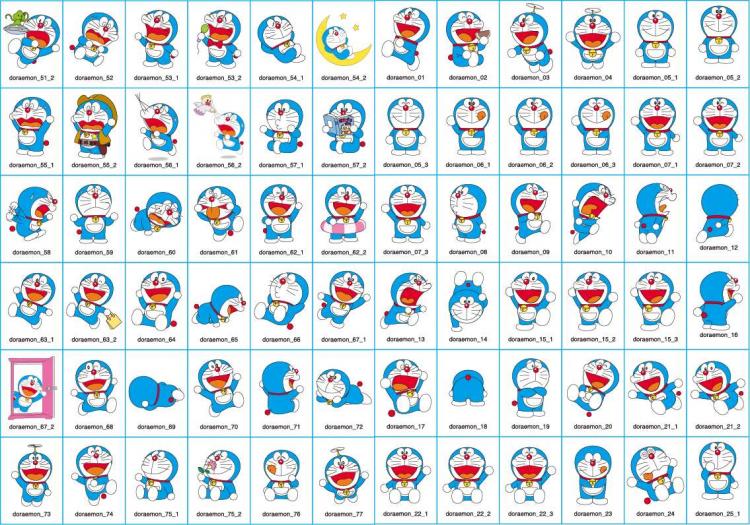 Doraemon Cartoon Illustrator Vector Graphics Free Vector / 4Vector