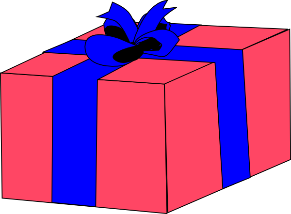 Gift Box clip art Free Vector / 4Vector