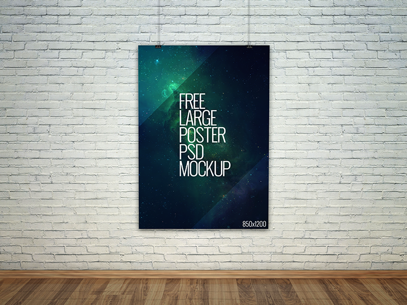 Download 21 FREE Poster Mockups & Flyer PSD Layouts. Instant ...