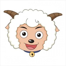 free vector Vector pleasant goat avatar