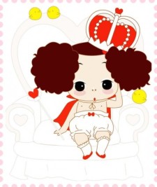 free vector Ddung confused doll vector