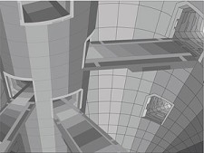 free vector 3d vector style building