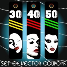 free vector Fashion label 01 vector