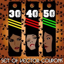 free vector Fashion label 04 vector