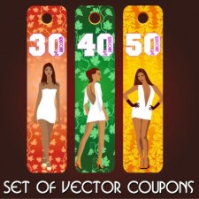 free vector Fashion label 03 vector