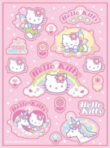free vector Kitty with pink unicorn vector
