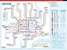 free vector Shanghai metro map in pdf format