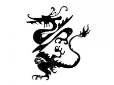 free vector One of the classical chinese dragon vector