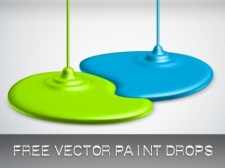 free vector Paint Drop Vectors