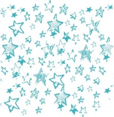 free vector Stars brush, estrellas borrosas