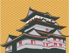 free vector Japanese House Vector
