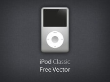 free vector Apple iPod Classic Vector