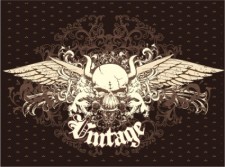 free vector Free Vintage Emblem Vector