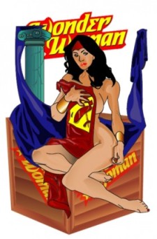 free vector Wonder Woman Vector