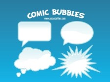 free vector Comic Bubble Vectors