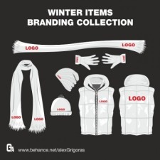free vector Winter Items Vector Collection