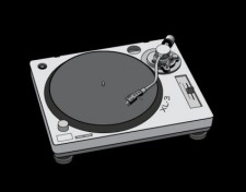 free vector Turntable