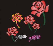 free vector Roses