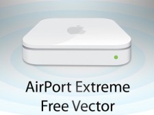 free vector Apple AirPort Extreme Vector
