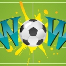 free vector Wow With Soccer Ball