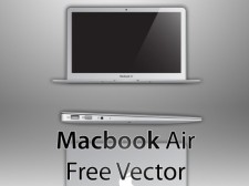 free vector Macbook air free vector