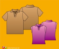 free vector Simple Polo shirt