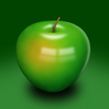 free vector Green apple