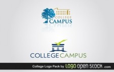 free vector College Logo Pack