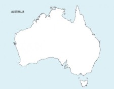 free vector Australia Map Vector