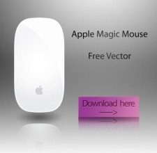 free vector Apple Magic Mouse Vector