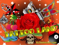 free vector Tattoo Vectors Pack