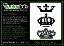 free vector Vector Crowns