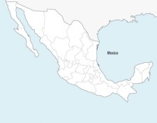 free vector Mexico Map Vector