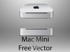 free vector Mac Mini Vector