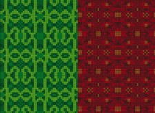 free vector Fabric tissue kilt red green from Scotland