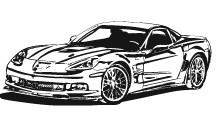 free vector Corvette ZR1 Vector