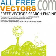 free vector Vector stylized tree