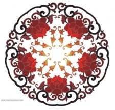 free vector Chinese ornament from www.craftsmanspace.com