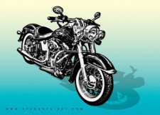 free vector Motorcycle Vector Graphics