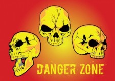 free vector Danger Zone Vector
