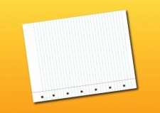 free vector Notebook Page Vector