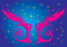 free vector Spiral Wings