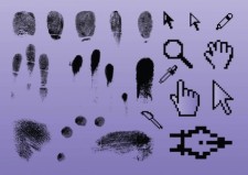 free vector Fingerprint Pointer Graphics