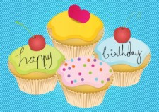 free vector Happy Birthday Card