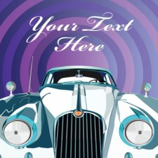 free vector Luxury Limousine Invitation