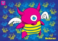 free vector Little Monster