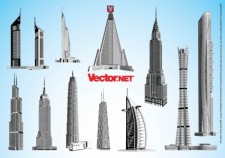 free vector Skyscraper Vectors