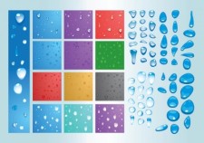 free vector Water Drops