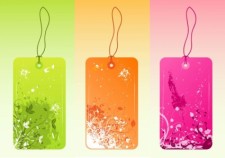 free vector Cool Grunge Tags